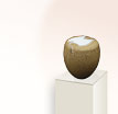 Urne aus Keramik Liberta: Urne mit Taubenmotiv
