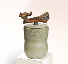 Ausgefallene Urne aus Keramik