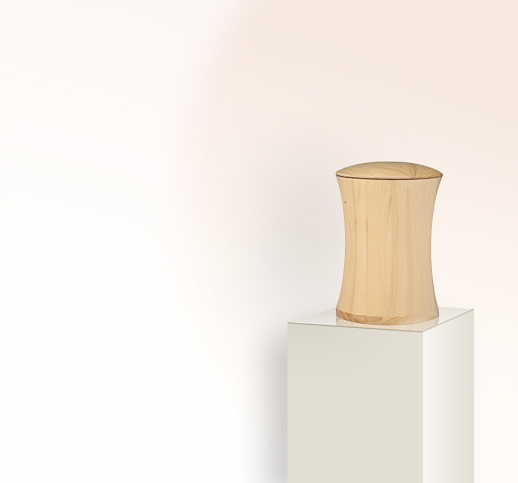 Amaro Klassische Urne aus Holz