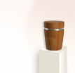 Design Holzurne Cleo: Urnen aus Kirschbaum Holz