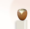 Design Urne Corvina: Keramikurne mit Herzen