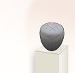 Moderne Grab Urne Caramia: Urne mit Rautenmuster