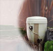 Natur Urnen Marsala: Bio-Urne aus Naturmaterial